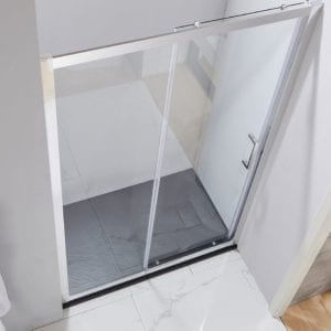 slate shower tray fitted viewed from above